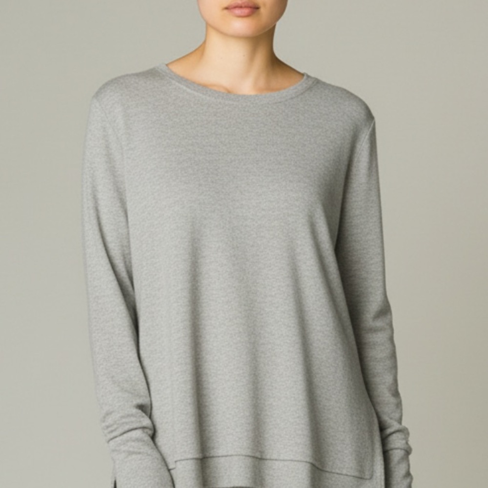 Carve Designs Heather Gray Cozy Crewneck Pullover